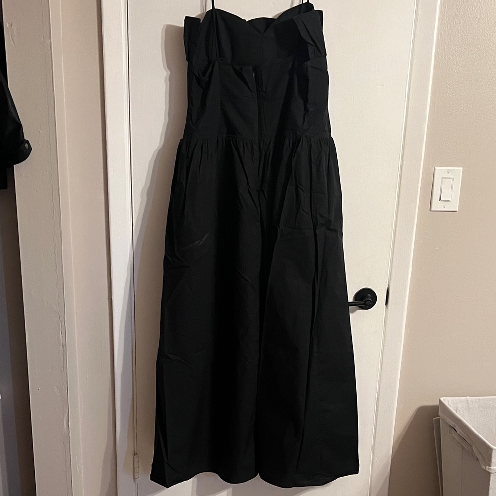 Meshki Black Strapless Gown - Picture 4 of 4